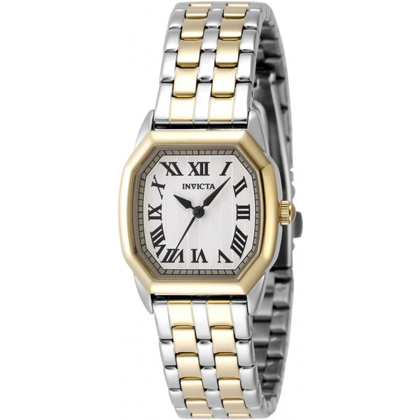 Reloj Invicta Wildflower de mujer pulsera de metal 27 mm - Plateado dorado - 48958