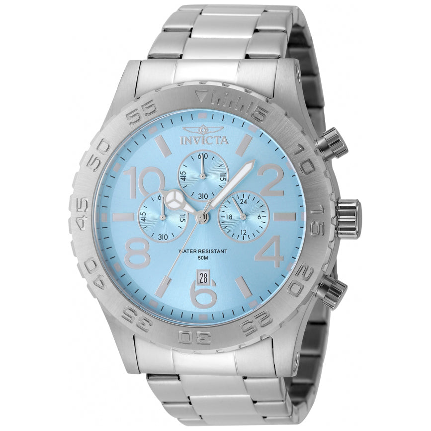 Reloj Invicta Specialty de caballero pulsera de metal 50 mm - Celeste - 49097