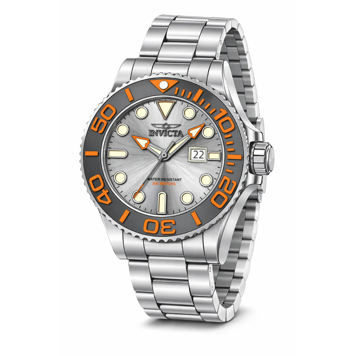 Reloj Invicta Masterpiece Hombre Acero Plateado - Reloj original en Guatemala