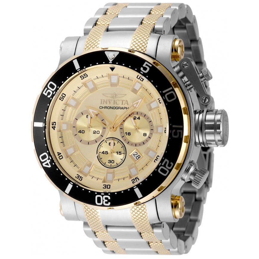 Reloj Invicta Coalition Forces de hombre pulsera de metal 52 mm - Plateado dorado - 49224