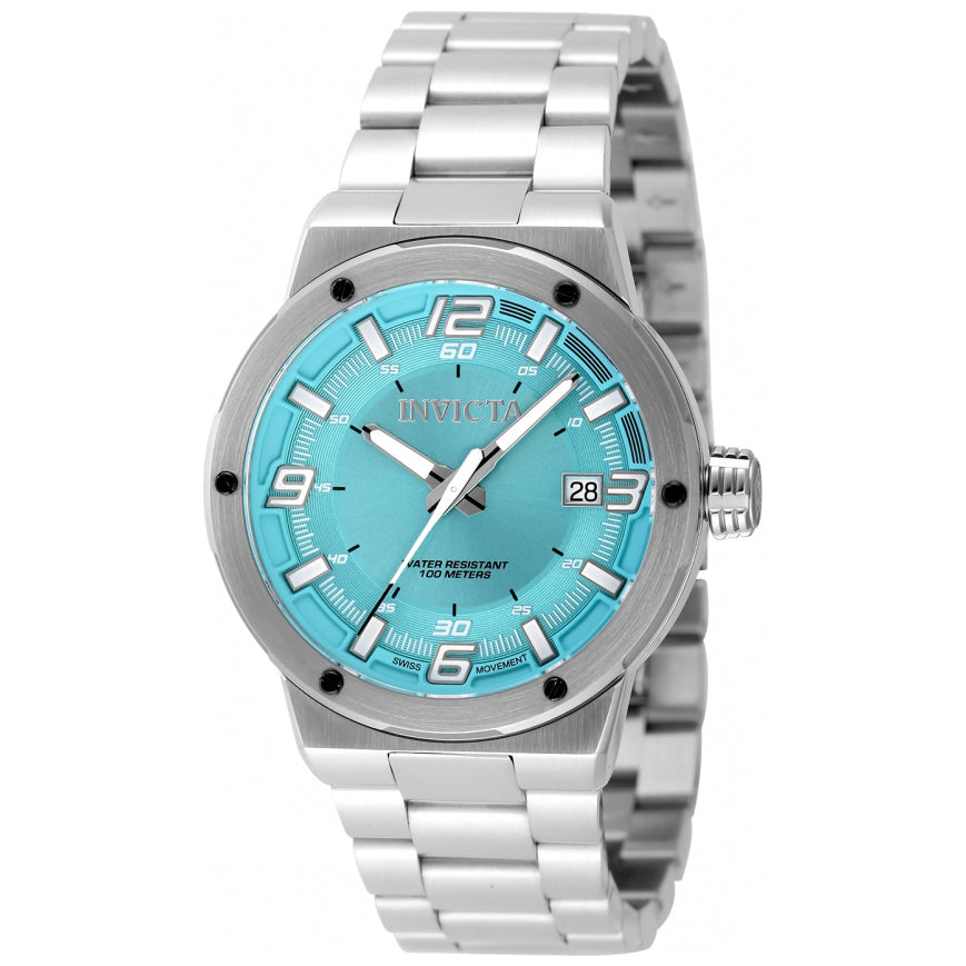 Reloj Invicta Specialty de caballero banda de metal 40 mm - Celeste - 49246