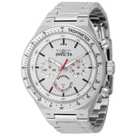 Reloj Invicta Speedway de hombre pulsera de metal 44 mm - Blanco - 49378