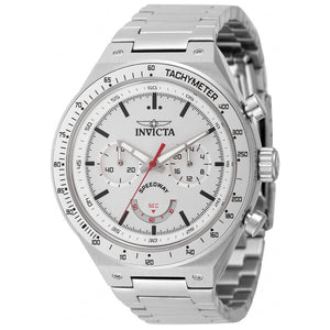 Reloj Invicta Speedway de hombre pulsera de metal 44 mm - Blanco - 49378