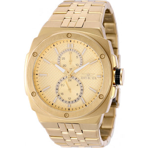 50152 Reloj Invicta Sea Vulture de hombre pulsera de acero dorado