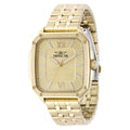 Reloj Invicta Cuadro de hombre correa de metal - Dorado - 50358
