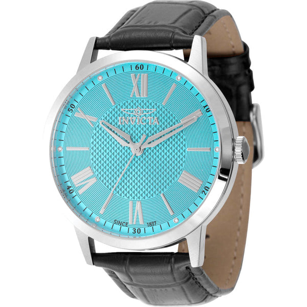 Reloj Invicta Celestial Hombre Cuero Negro Azul - Reloj original en Guatemala