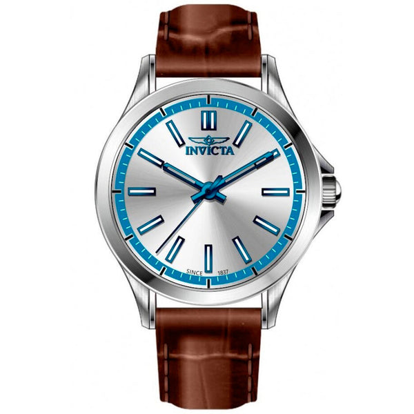 Reloj Invicta Celestial de hombre correa de piel 43 mm - Plateado - 50480