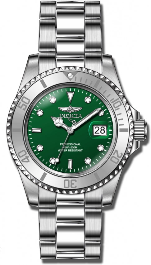 Reloj Invicta Pro Diver de hombre correa de metal 40 mm - Verde - 50958