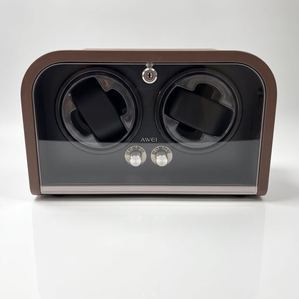 KS-12 Caja Automática para reloj compartimiento para 2 relojes