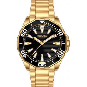 Reloj Invicta Pro Diver de hombre pulsera de metal 46 mm - Negro - 69236