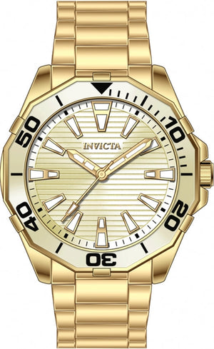 Reloj Invicta Pro Diver de hombre pulsera de metal 46 mm - Dorado - 69241