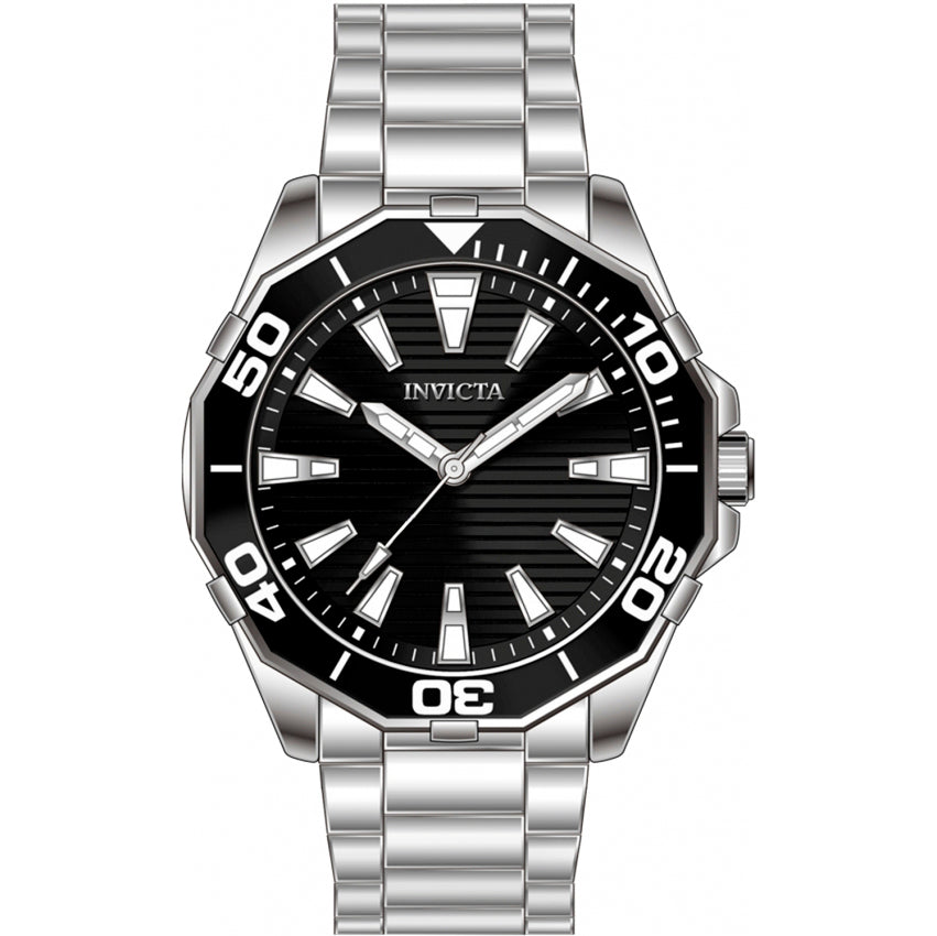 Reloj Invicta Pro Diver de hombre pulsera de metal 46 mm - Plateado - 69242