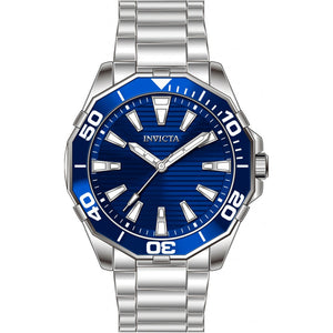 Reloj Invicta Pro Diver de hombre pulsera de metal 46 mm - Azul - 69243
