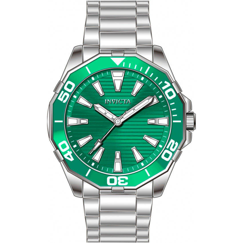Reloj Invicta Pro Diver de hombre pulsera de metal 46 mm - Plateado - 69244