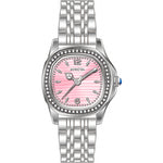 Reloj Invicta Wildflower de dama banda de metal 31 mm - Rosado - 69388