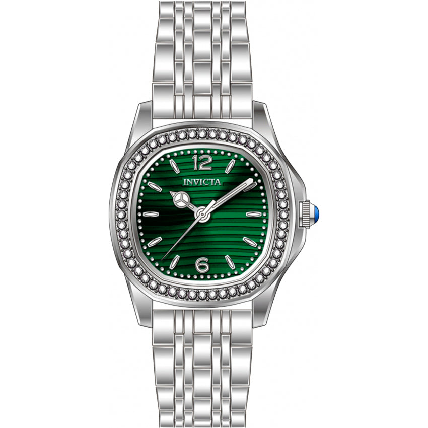 Reloj Invicta Wildflower Mujer Correa Acero Verde - Reloj original en Guatemala