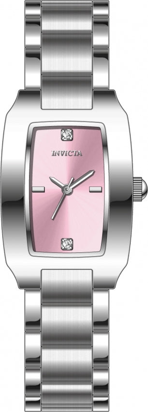 Reloj Invicta Wildflower de dama correa de metal 22 mm - Rosado - 69437