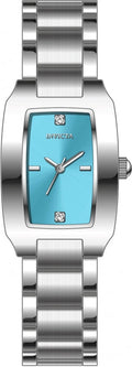 Reloj Invicta Wildflower de dama correa de metal 22 mm - Celeste - 69440
