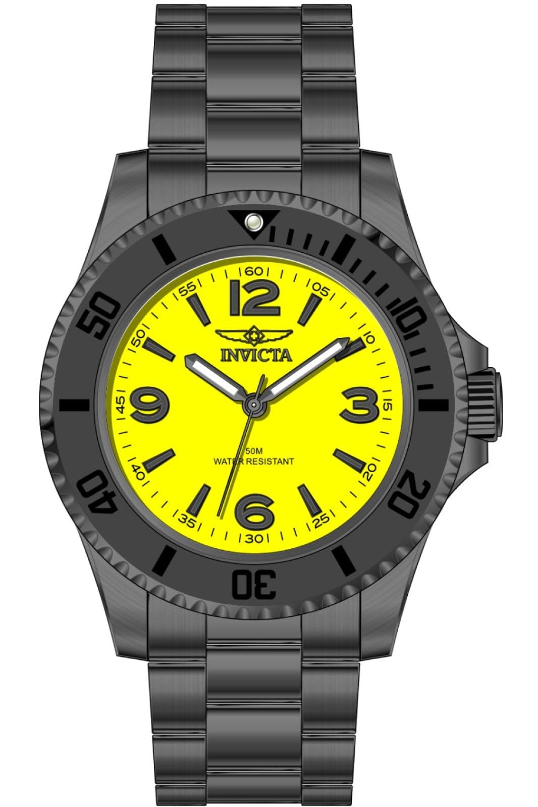 Reloj Invicta Specialty de hombre correa de metal 40 mm - Negro - 69718