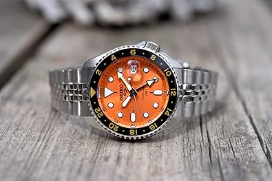 SSK005K1 Reloj Seiko 5 Sports GMT Hombre Brazalete Acero