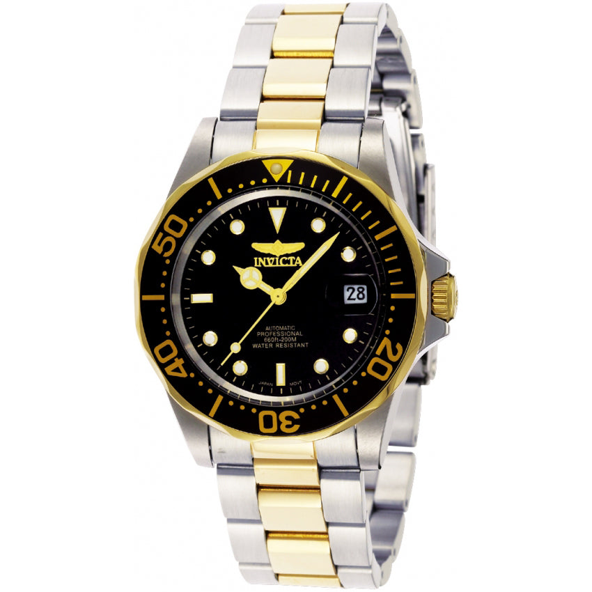 Invicta Pro Diver Automático Reloj para Hombre Banda de Metal 40 mm - Negro - 8927