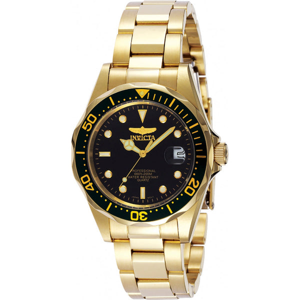 Reloj Invicta Pro Diver para caballero banda de metal 38 mm - Dorado - 8936