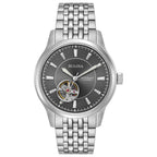 Reloj Bulova Classic Skeleton de hombre pulsera de acero inoxidable - Reloj original en Guatemala