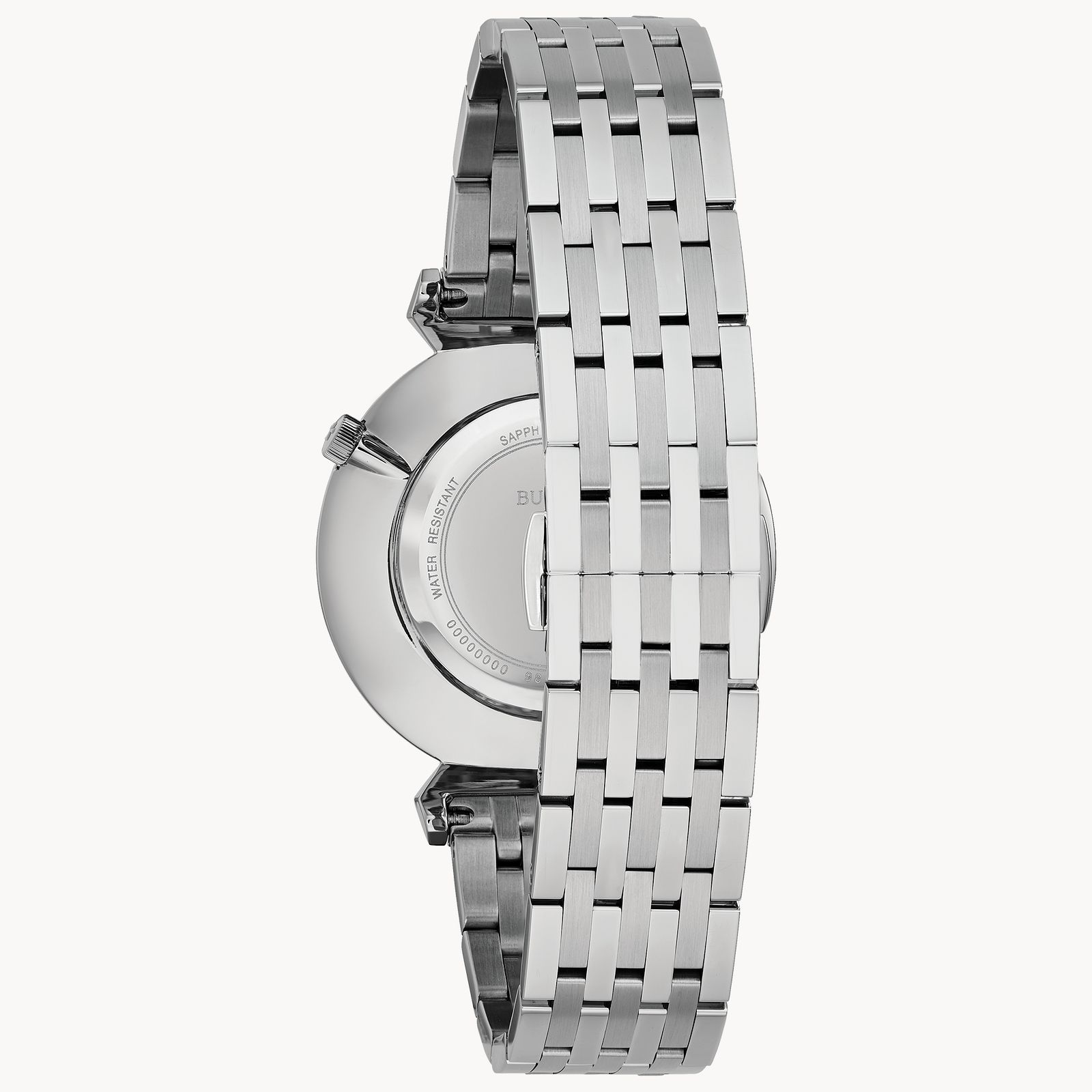 Reloj Bulova Regatta Hombre Acero Plateado - Detalle de esfera