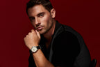 Reloj Bulova Hack Hombre Correa de Piel Negra - Vista trasera