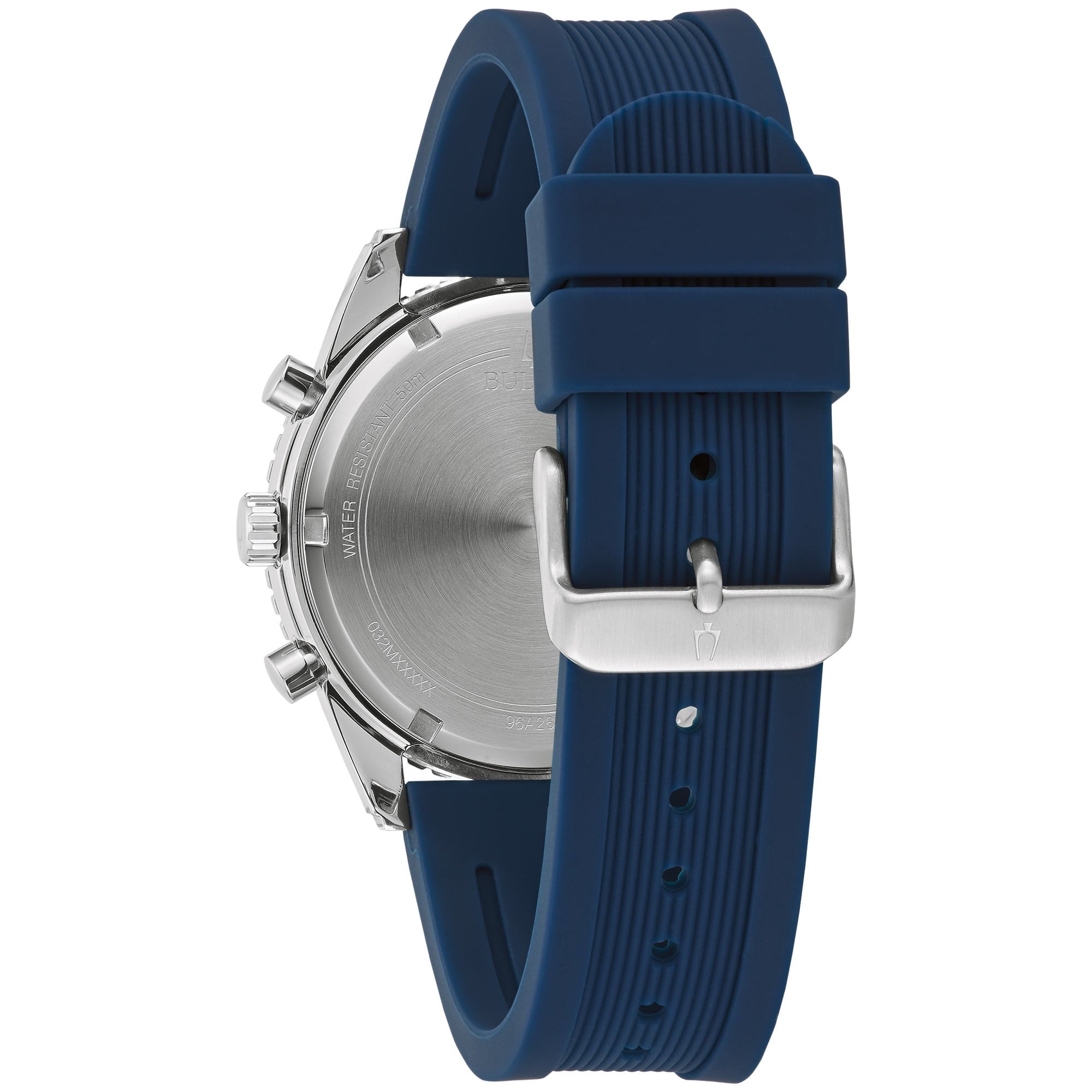 96A260 Reloj Bulova Wilton de caballero banda de caucho