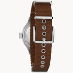 Reloj Bulova A-11 Hack Watch para caballero pulsera de tela - Detalle de esfera