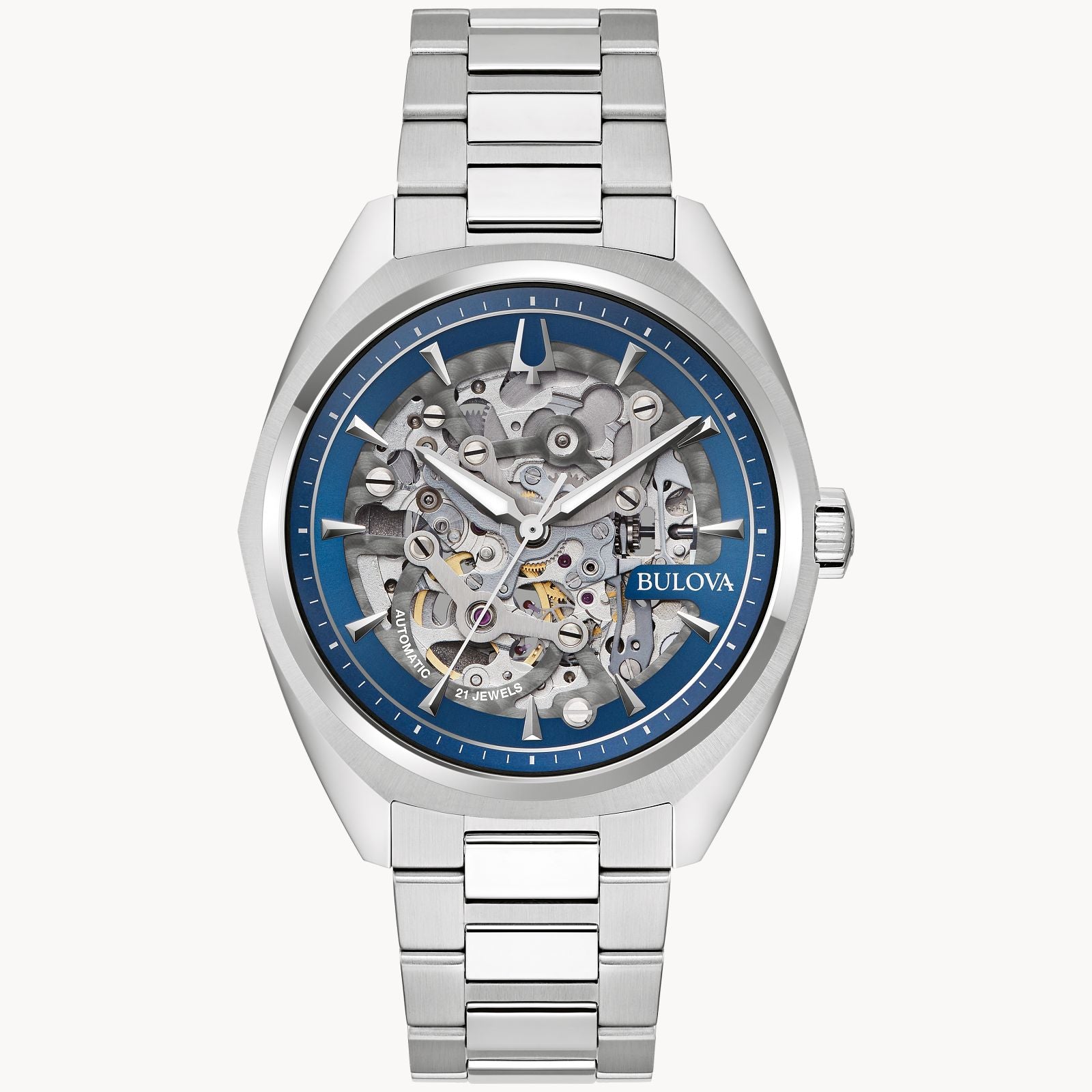 96A292 Reloj Bulova Surveyor de hombre banda de metal