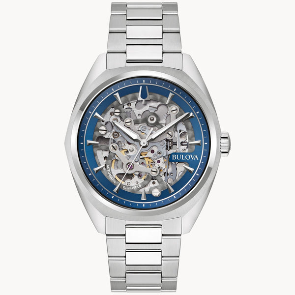 Reloj Bulova Surveyor de hombre banda de metal - Reloj original en Guatemala