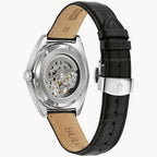 Reloj Bulova Surveyor de caballero correa de piel - Detalle de esfera