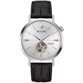 Reloj Bulova Aerojet Automático Hombre Piel Negra - Reloj original en Guatemala