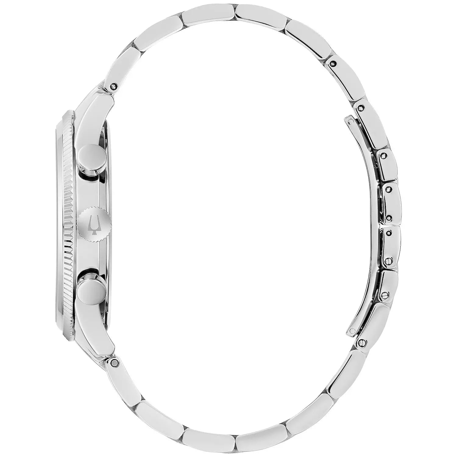 Reloj Bulova Classic de caballero banda de metal - Vista lateral