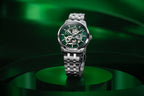 96A329 Reloj Bulova Sutton Automatico Skeleton de hombre