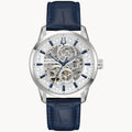 96A330 Reloj Bulova Sutton de hombre automático banda de piel