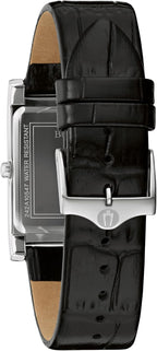 Reloj Bulova Classic Hombre Correa Cuero Negra - Vista trasera
