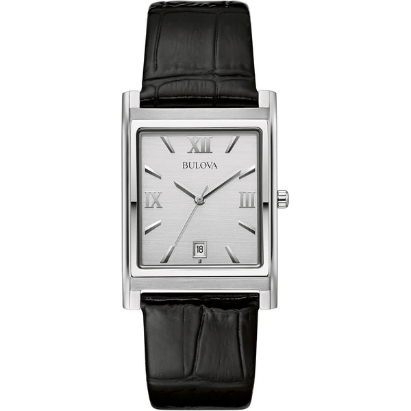 Reloj Bulova Classic Hombre Correa Cuero Negra - Reloj original en Guatemala