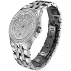 Reloj Bulova Crystal Hombre Acero Plateado - Vista trasera