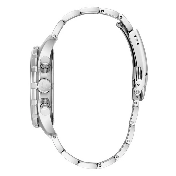Reloj Bulova Classic Hombre Acero Esfera Azul - Vista lateral