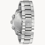 96B288 Bulova Wilton de caballero pulsera de metal - Acero Inoxidable Plateado