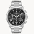 96B288 Bulova Wilton de caballero pulsera de metal - Acero Inoxidable Plateado