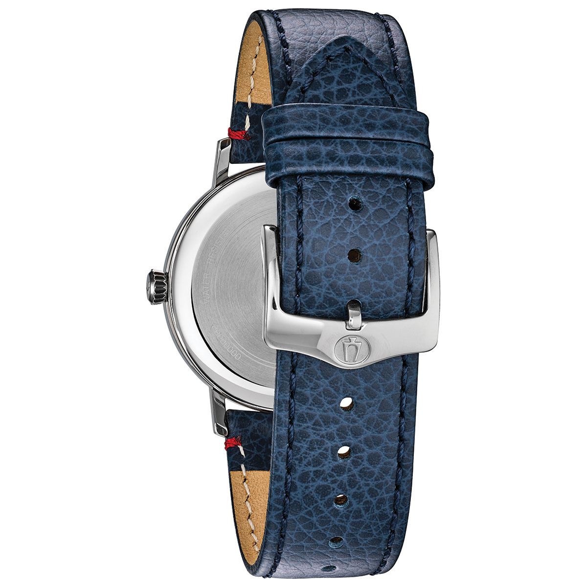 Bulova reloj para caballero correa de cuero - Detalle de esfera