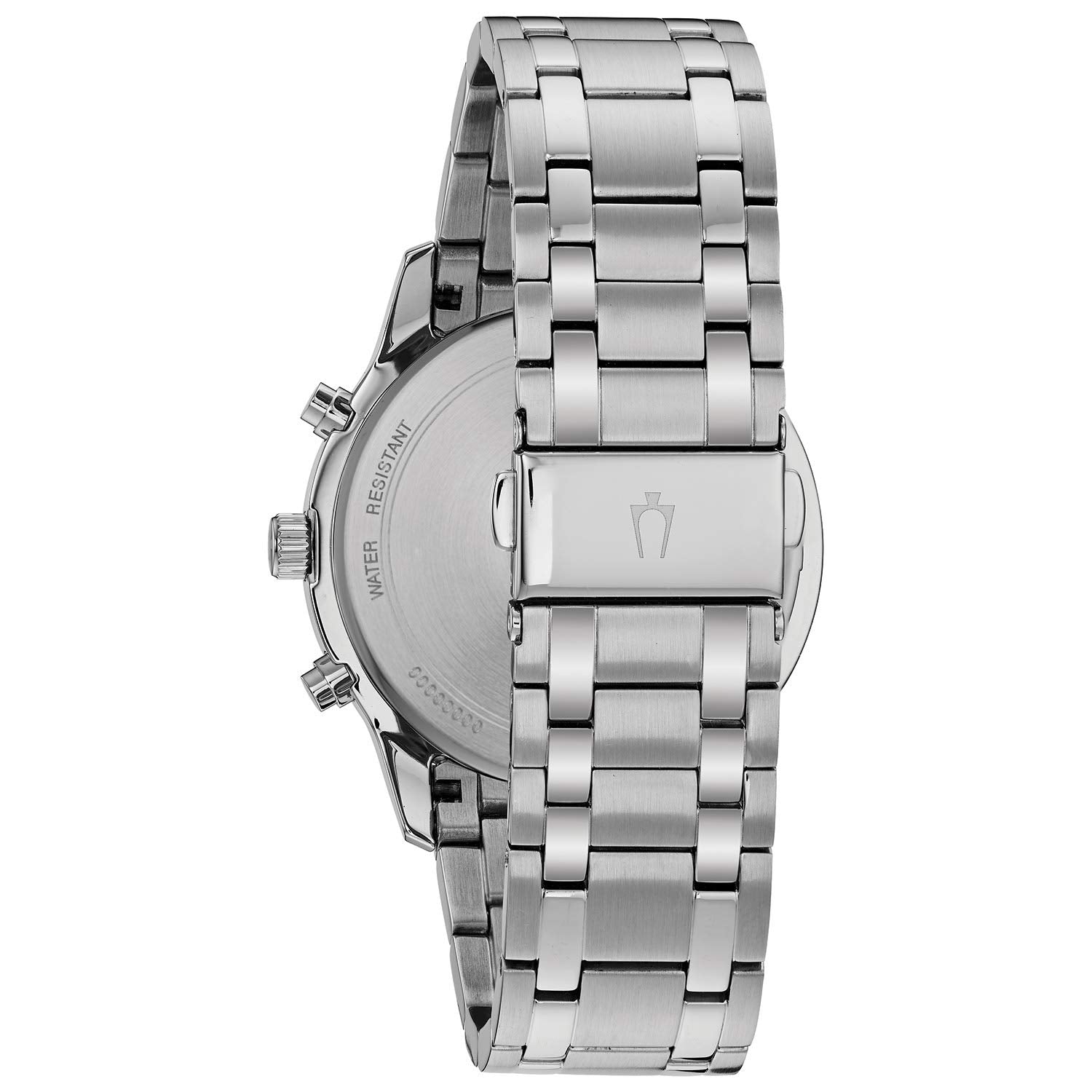 96B305 Reloj Bulova de hombre pulsera de metal - Acero Inoxidable Plateado