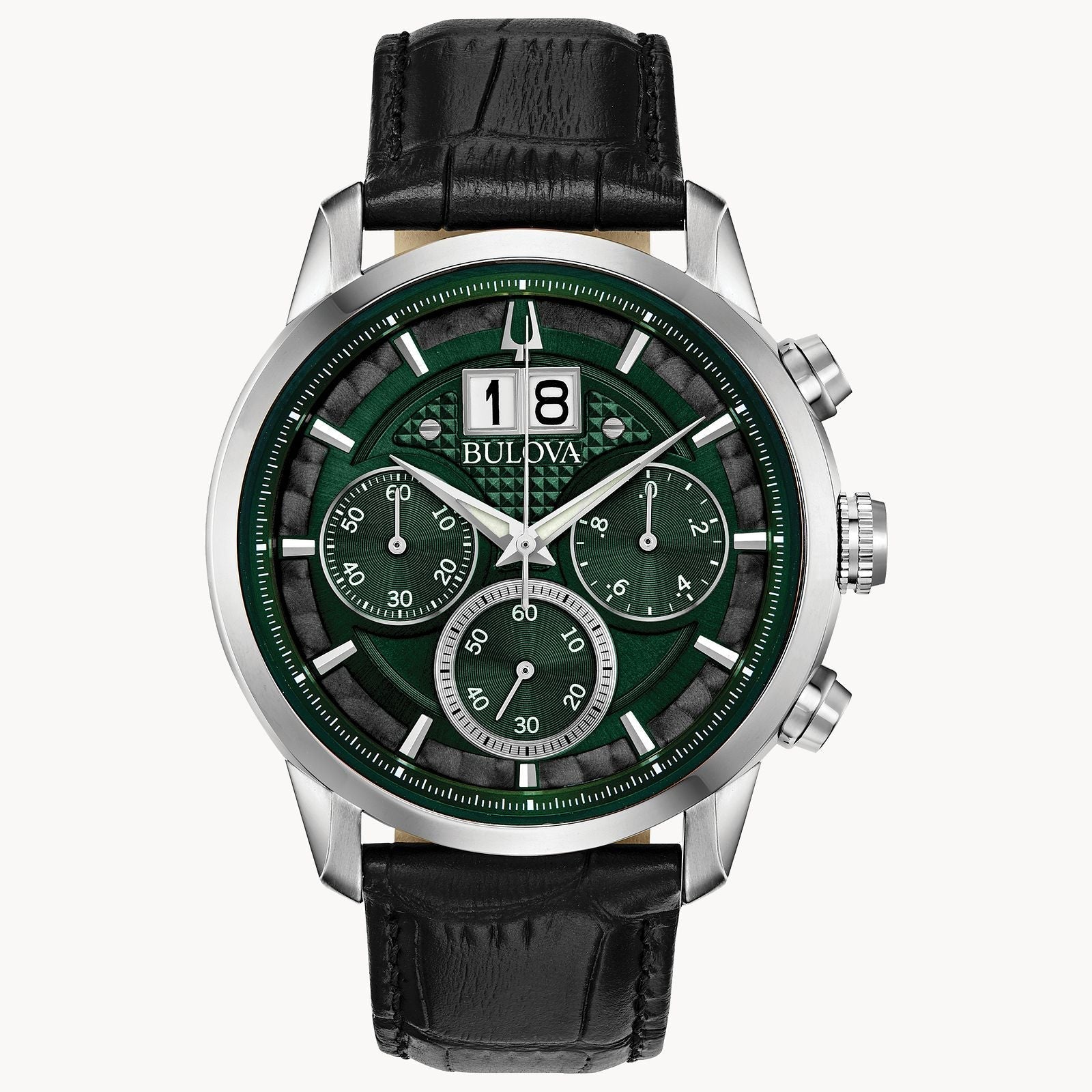 Reloj Bulova Sutton Hombre Correa Cuero Esfera - Reloj original en Guatemala
