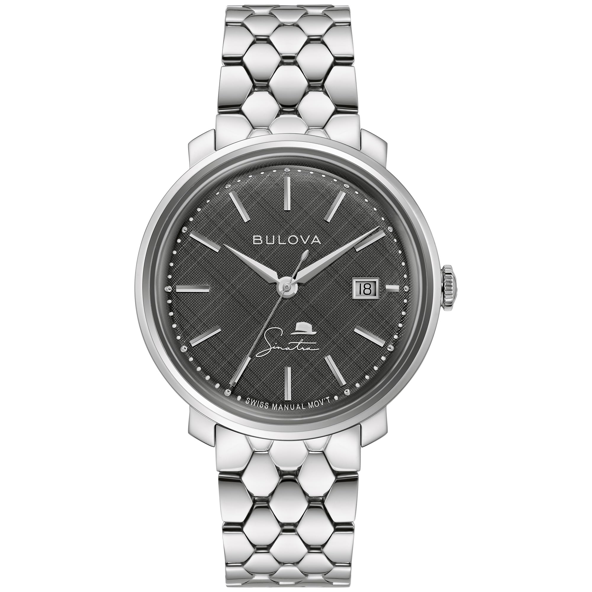 96B346 Reloj Bulova Frank Sinatra de hombre correa de metal