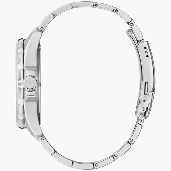 Reloj Bulova Marine Star Hombre Brazalete de Acero - Vista lateral