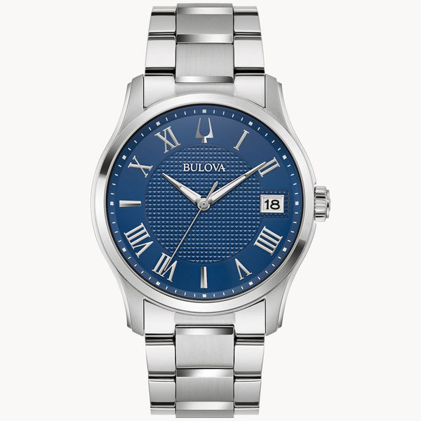 Reloj Bulova Wilton Hombre Acero Inoxidable - Reloj original en Guatemala